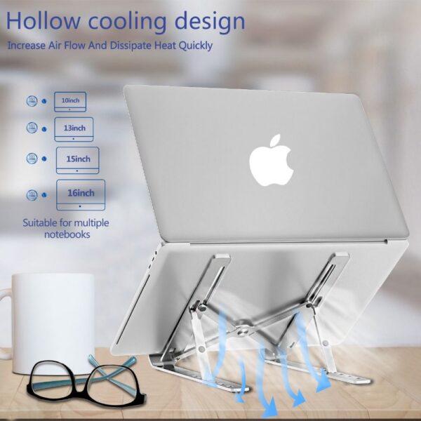 X-Stand Adjustable Aluminium Foldable Cool Portable Laptop Stand